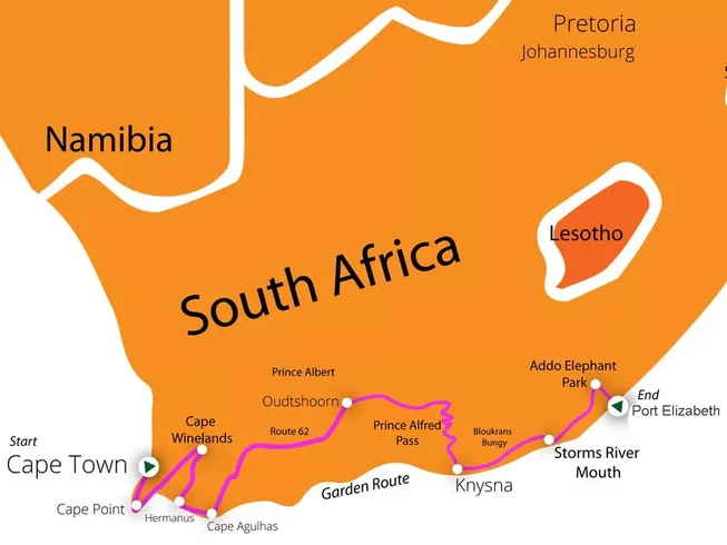 9 Day Cape Town and Garden Route Guided Motorcycle Tour in South Africa photo 3