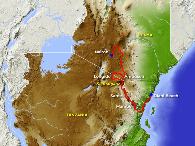 14 Day From Kenya to Tanzania Bush to Beach Guided Motorcycle Adventure Tour photo 3
