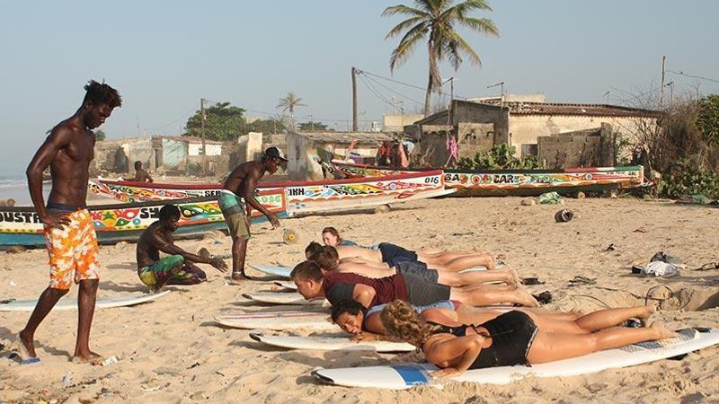7 Days Beginner Surf Camp in NGor Island, Senegal