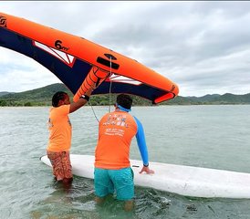 7 jours en stage de surf, kitesurf et wing foil avec séance d’échauffement yoga à Cabarete, République dominicaine - Photo 3