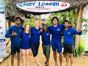 30 Day Full Lessons Surf Camp in Arugam Bay, Eastern Province Sri Lanka