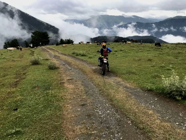 6 Day Guided Enduro Motorcycle Tour through Tusheti Alps and Kakheti Vine Region in Georgia photo 10