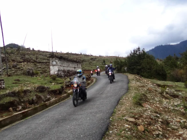 10 Day Eastern to Western Bhutan Guided Motorcycle Tour on Royal Enfield photo 2