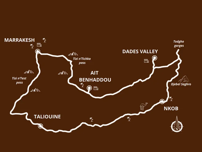 7 Day Atlas to Sahara Guided Motorcycle Tour in Morocco photo 3