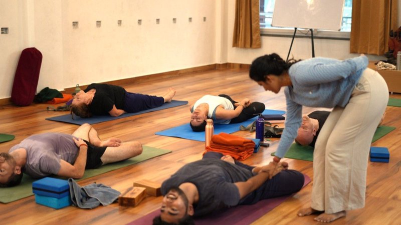 6 Day 50-Hour Aerial Yoga Teacher Training Course with Sound Healing in Rishikesh, India 