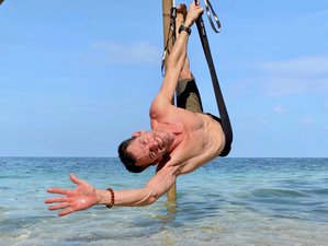 7 Day 50-Hour Aerial Yoga Teacher Training in Koh Phangan | Beachfront Resort + Sauna Excursion