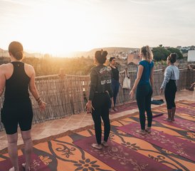 118 jours en stage de yoga, méditation et surf au bord de l'océan à Taghazout Bay, Maroc - Photo 1