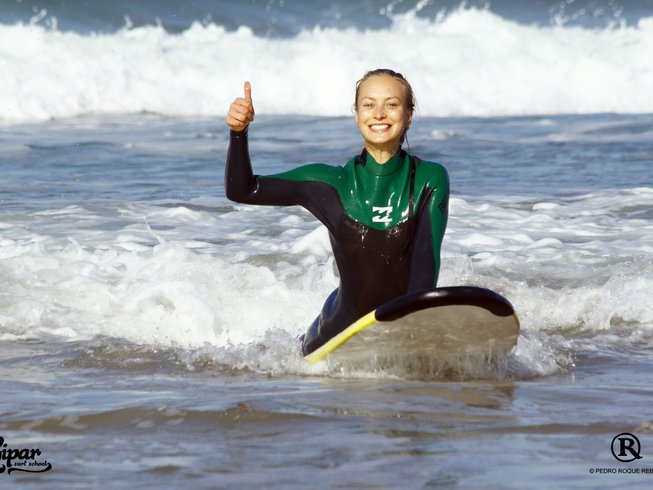 días de Pura Vida, surf, y retiro de yoga en Lourinhã, Portugal