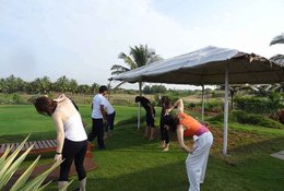 15 Day Yoga and Spa Retreat on Sernabatim Beach, Goa, India with Signature Progress Monitoring