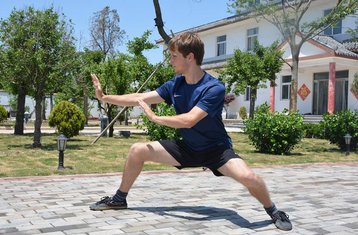 21-Daagse Chinese Vechtsport en Kung Fu Training op de Malingshan-berg, China