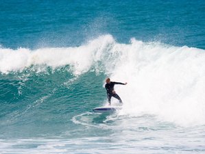 5 jours en stage de surf et surfskate pour débutant à intermédiaire à Ericeira, Portugal