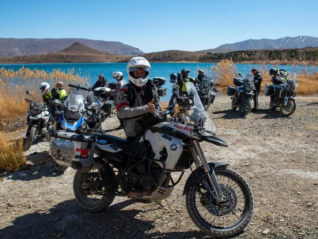 9 Day Atlas and Desert Guided Motorcycle Tour in Morocco from Malaga, Spain