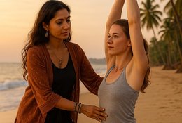 3 semaines-200h en formation de professeur de yoga non résidentielle à Goa-Sud, Inde