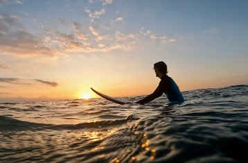 4 jours en stage de surf privé dans villa de luxe avec piscine privée à Gili Trawangan, Indonésie