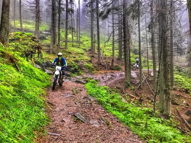 5 Days "Get Your Buddy and Let's Ride" Guided Enduro Motorcycle Tour in Sibiu Area, Romania photo 4