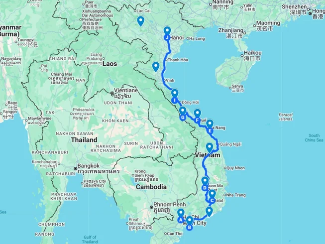 14 Day Saigon to Hanoi Guided BMW GS Motorcycle Travel Across Vietnam photo 3