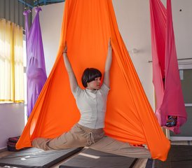 8 Day 50-Hour Aerial Yoga Teacher Training in Rishikesh, India - Photo 3