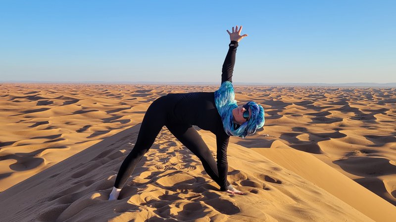 9 Day Yoga and Desert Trekking Retreat in Erg Chegaga, Morocco – Mindful Adventure Under the Stars