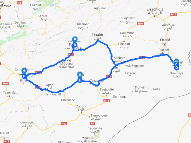 7 Day High Peaks & Desert | Guided Off-road Motorcycle Tour in Morocco photo 3