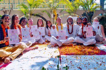 29 jours en formation de professeur de kriya yoga 300 h à Rishikesh, Inde