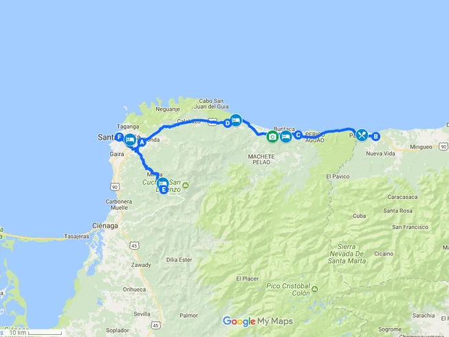 4 Day Guided Off-Road Motorcycle Tour along the Caribbean Coast of Colombia photo 6