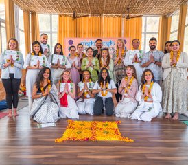 28 jours en formation de professeur de yoga avancé 300 h à Rishikesh, Inde - Photo 3
