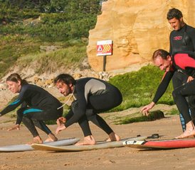 38 jours en stage de surf en famille à Ericeira, Portugal - Photo 1