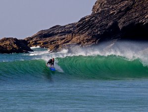 4 Day Surf Camp with Video Coaching & Garden BBQ in Newquay, Cornwall