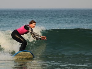 8 Day Surf Camp in Praia da Areia Branca, Lourinha, Portugal