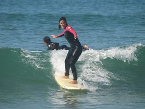 Stage de surf journée complète à Taghazout Bay, Maroc, avec transport et déjeuner