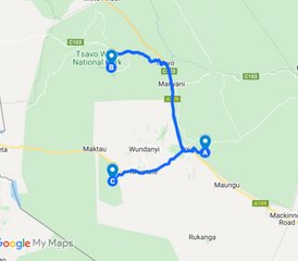 4-Daagse Road Safari in Kenia van Mombasa naar Ngutuni Game Sanctuary, Tsavo West en Taita Salt Lick - Photo 3