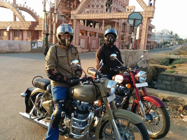 2 Days Royal Enfield Motorcycle Tour of Sculptural Wonders of  Belur and Halebid from Bangalore