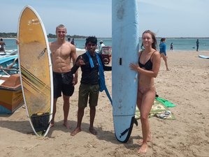1 Day Non-Residential Surf and Yoga Package at Saha Surf Camp in Arugam Bay, Sri Lanka