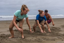 9 jours en stage de yoga et surf dynamique et flexible à Ayampe, Équateur