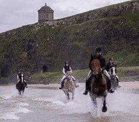 3 jours en stage d’équitation sur la célèbre côte de la Chaussée des Géants et North Antrim en Irlande du Nord, Roy - Photo 4