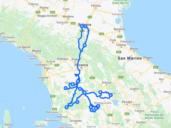 8 Day Total Tuscan Experience Guided Motorcycle Tour in Italy photo 4
