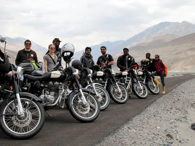 10 Day "The Great Lakes of Ladakh" Guided Loop Motorcycle Tour in India 
