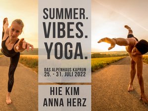 7 Tage Summer Vibes Yoga Retreat mit Anna Herz und Hie Kim in Kaprun, Salzburger Land