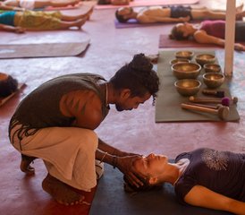 6 Tage 50-Stunden Klangheilungs-Yogalehrer Ausbildung in Arambol, Goa, Indien - Photo 5