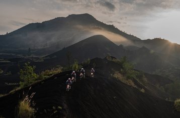3 Day Guided Motorcycle Tour Kintamani Forest and Volcano Adventure in Indonesia