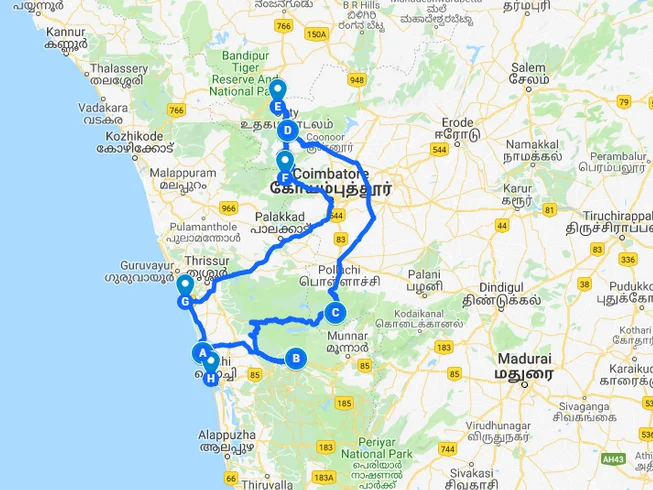 12 Day Guided Luxury Motorcycle Tour on The Spice Coast of Kerala, India photo 3