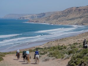 8 Day All Inclusive Atlantic Trail Ride: Stay in Berber Tents and Horse Riding Holiday in Morocco 