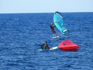 5 Day Wing Foil Surf Camp for Beginners in Kamari, Santorini