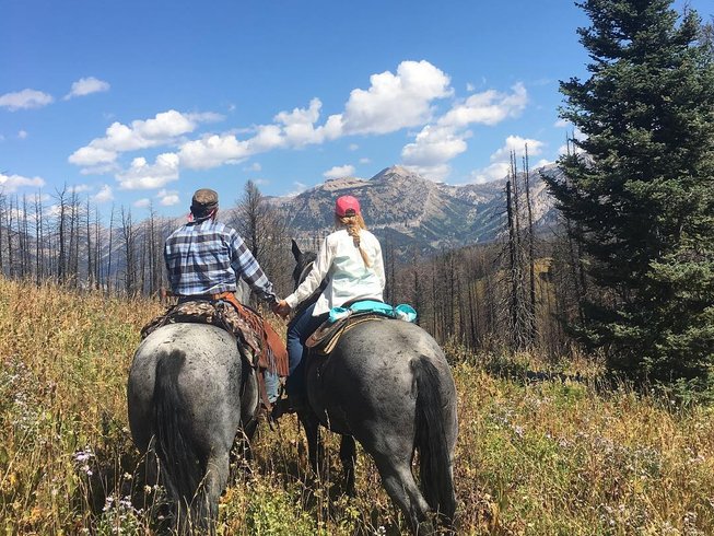 5 Days Horseback Riding in the Gros Ventre Mountains, Wyoming, USA ...