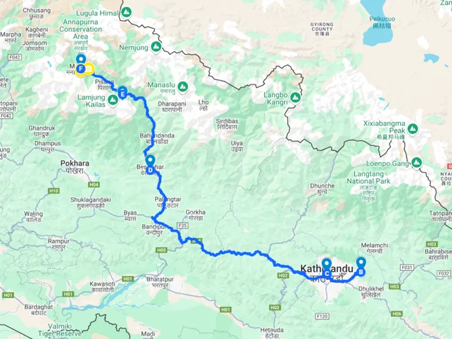 8 Day Guided Manang Motorcycle Tour in Nepal photo 3