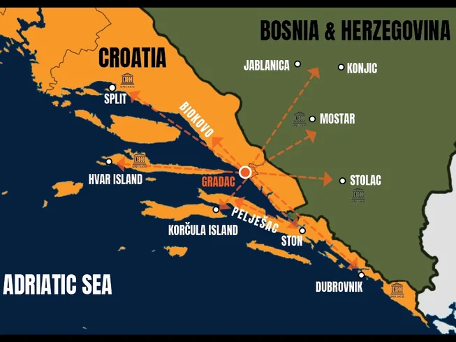 9 Day Single-Based Guided Adriatic and Balkan Motorcycle Tour in Croatia and Bosnia and Herzegovina photo 3