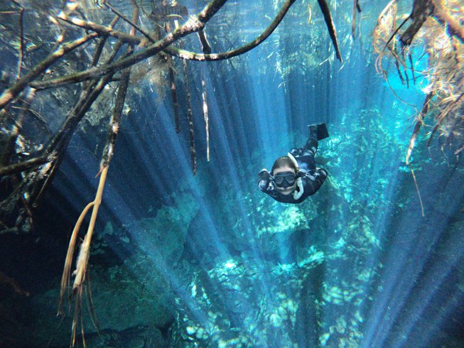 Join Tulum's Sustainable Freedive Spearfishing Adventure with