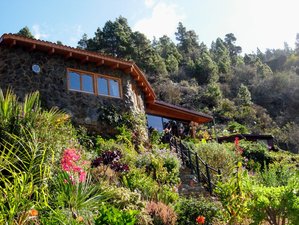15 Day Private Detox Retreat with Raw Food and Yoga for 1 or 2 Guests on La Palma, Canary Islands