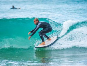 8 Day Relaxing Intermediate Surf and Yoga Camp in Lagos, Algarve