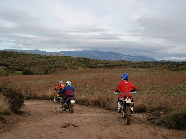 Non-Residential Guided Enduro Motorcycle Day Tour on Pyrenees Mountains, Spain